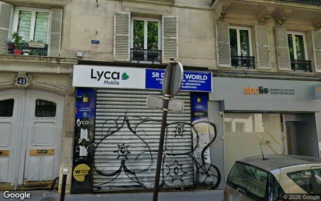 Façade : 42 rue de Maubeuge, Paris
