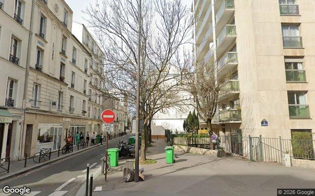 Façade : 2 /4 R du Plateau, Paris