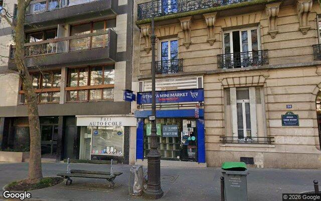 Façade : 106 -108 Av Simon Bolivar, Paris