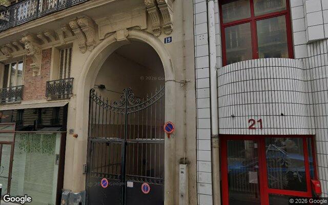 Façade : 19 rue Eugène Varlin, Paris