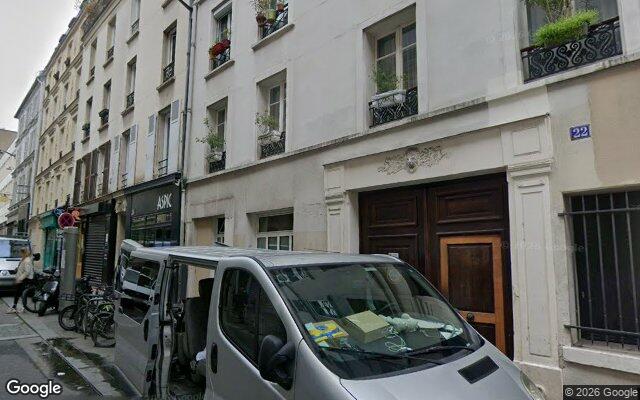 Façade : 22 rue de la Tour d'Auvergne, Paris