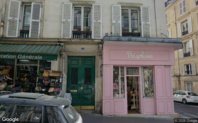 Façade : 4 rue Henry Monnier, Paris
