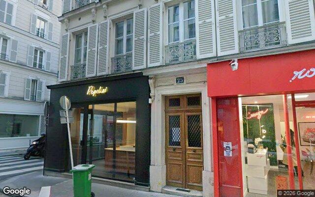 Façade : 25 rue Poncelet, Paris