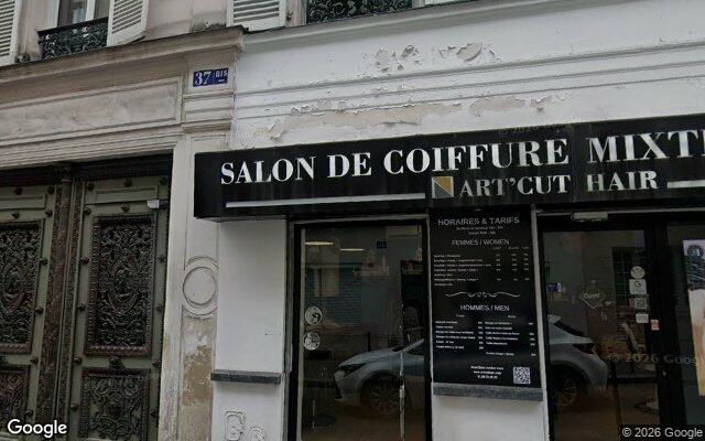Façade : 37B rue Rodier, Paris