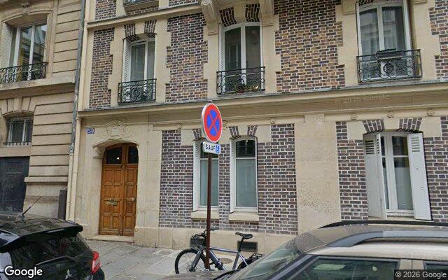Façade : 50 rue du Général Foy, Paris