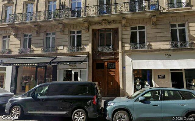 Façade : 93 rue de Courcelles, Paris