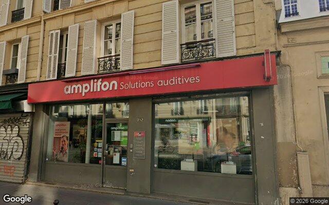 Façade : 192 rue la Fayette, Paris