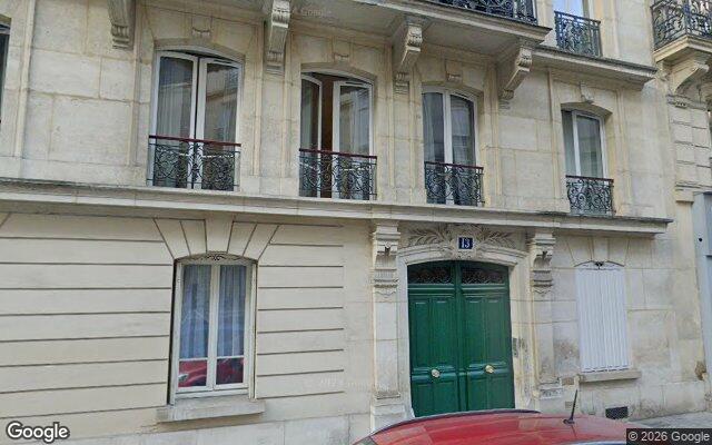 Façade : rue Clapeyron, Paris