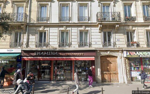 Façade : 191 rue du Faubourg Saint-Denis, Paris