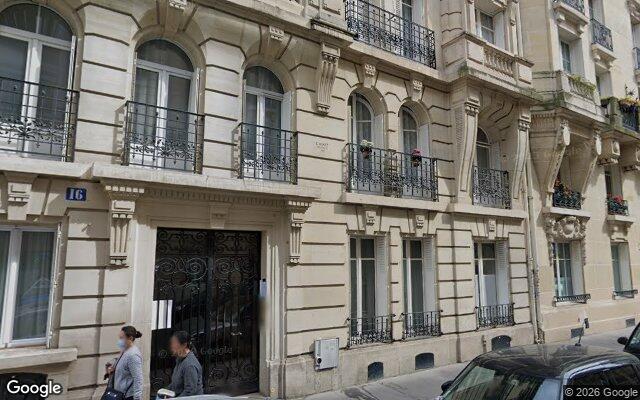 Façade : 16 rue de Saint-Senoch, Paris