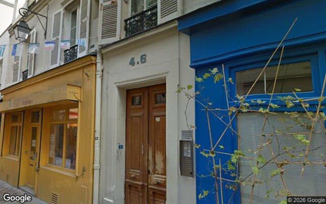 Façade : 8 Pas Geffroy-Didelot, Paris