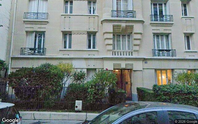 Façade : 14 rue des Dardanelles, Paris