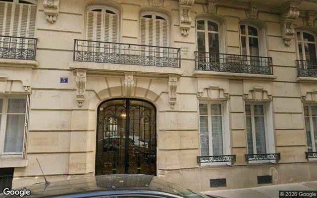 Façade : 3 Vla Monceau, Paris