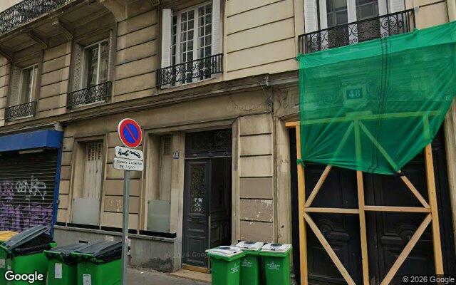 Façade : 48 rue du Château Landon, Paris