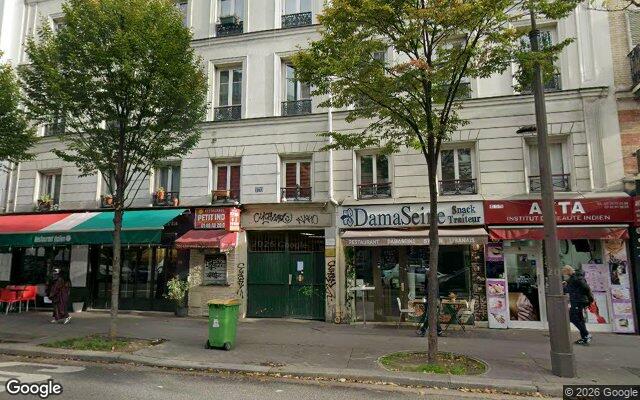 Façade : 270 rue du Faubourg Saint-Martin, Paris