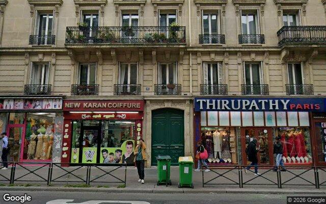 Façade : 203 rue du Faubourg Saint-Denis, Paris
