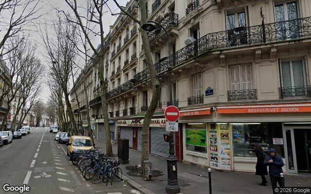 Façade : 18 rue Perdonnet, Paris