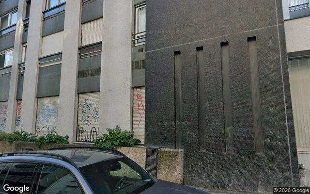 Façade : 40 rue d'Hautpoul, Paris