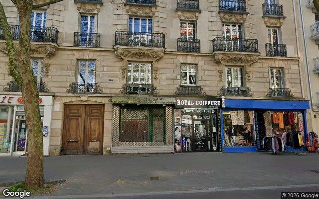 Façade : 52 avenue Jean Jaurès, Paris