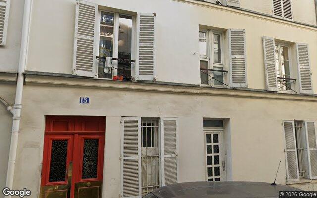 Façade : 15 rue Dulong, Paris