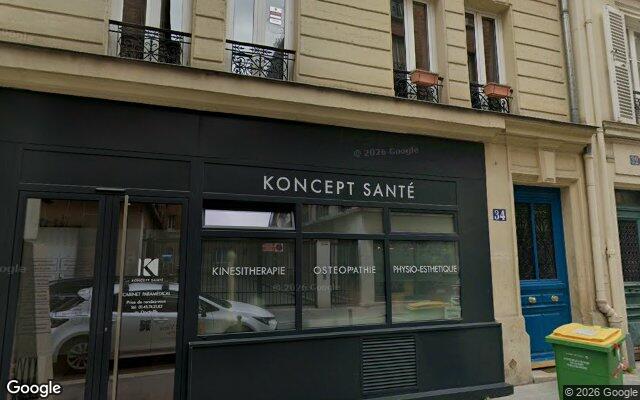Façade : 34 rue Dulong, Paris