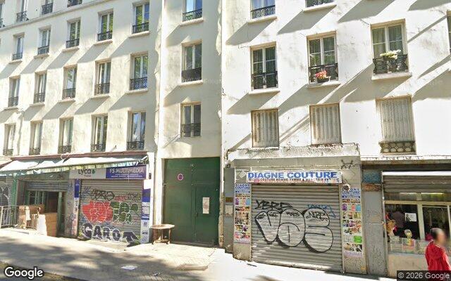 Façade : 14 boulevard de la Chapelle, Paris