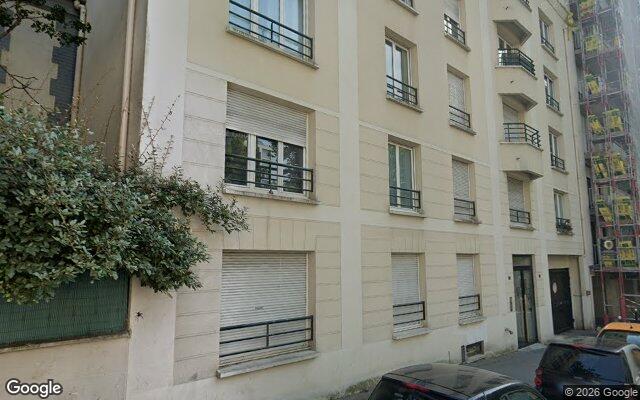 Façade : 4 rue des Carrières d'Amérique, Paris