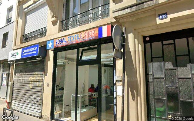 Façade : 12 rue Pierre Picard, Paris