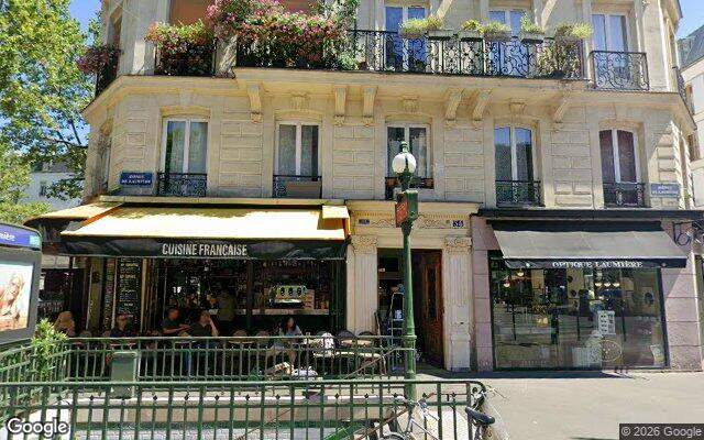 Façade : 34 avenue de Laumière, Paris
