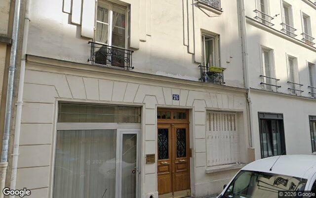 Façade : 26 rue Nollet, Paris
