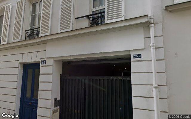 Façade : 25 rue Nollet, Paris
