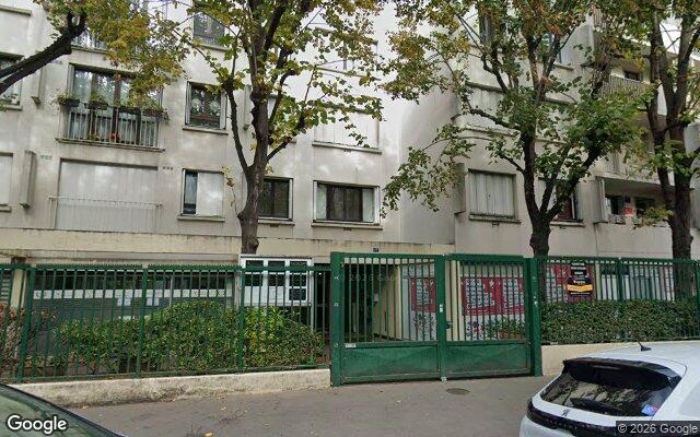 Façade : 17 rue Léon Giraud, Paris