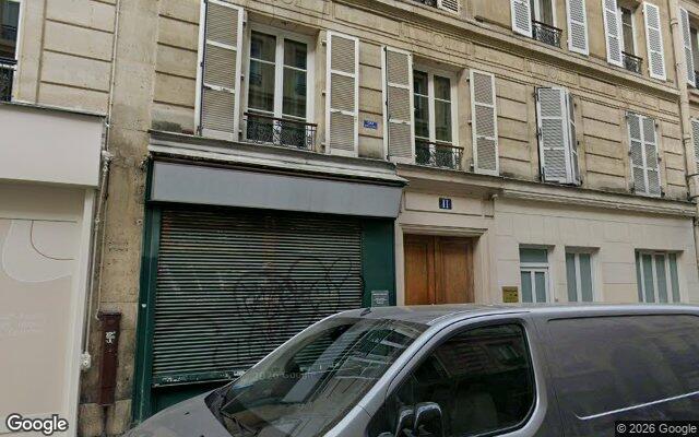 Façade : 11 rue des Moines, Paris