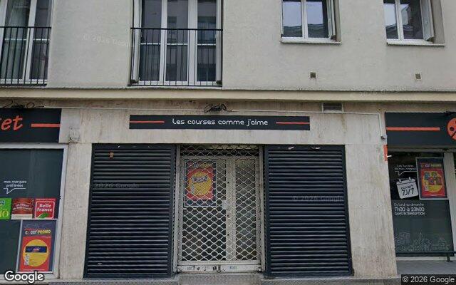 Façade : 12 /14 R Ernestine, Paris