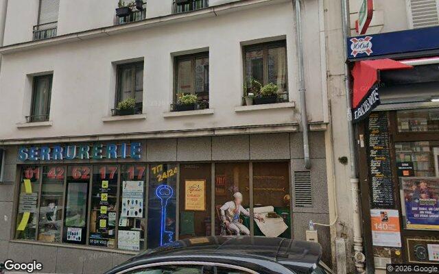 Façade : 70 rue de Clignancourt, Paris