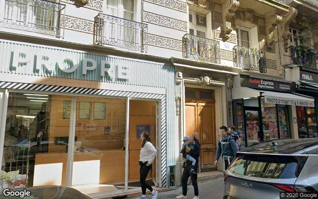 Façade : 76 rue Lamarck, Paris