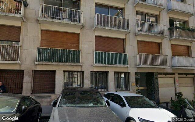 Façade : 5 rue Étex, Paris