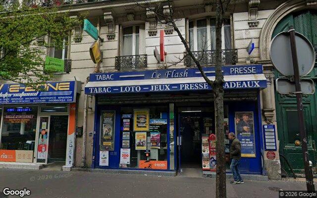 Façade : 6 rue Ordener, Paris