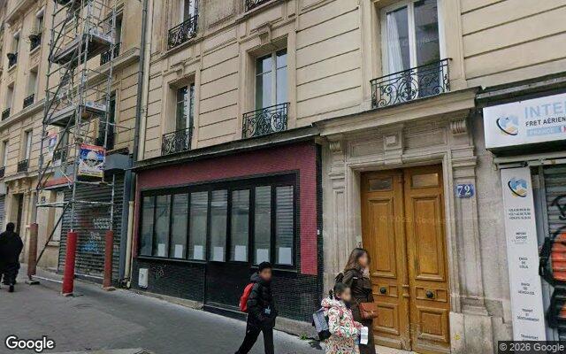 Façade : 72 rue Marcadet, Paris