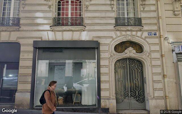 Façade : 99B rue Lamarck, Paris