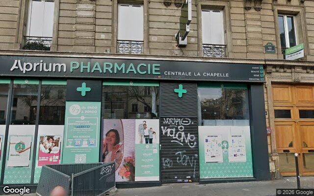 Façade : 5 rue de la Chapelle, Paris