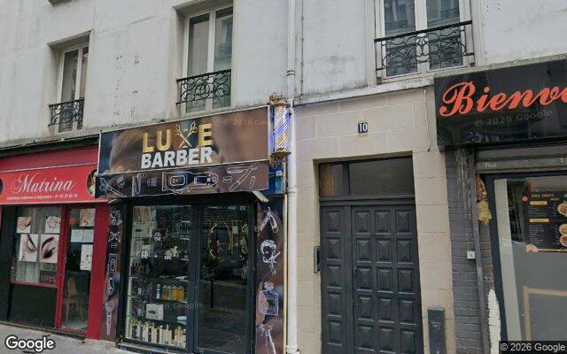 Façade : 10 rue Sauffroy, Paris