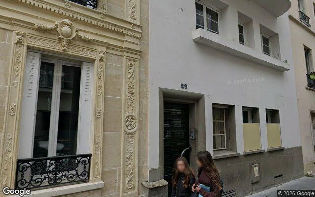 Façade : 29 rue des Apennins, Paris