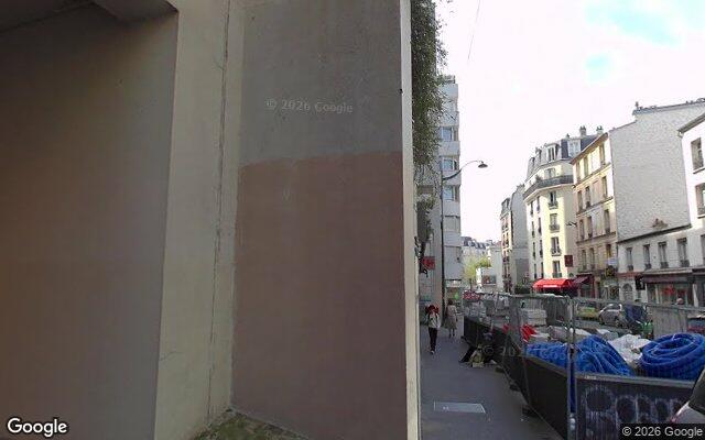 Façade : 165 rue Marcadet, Paris