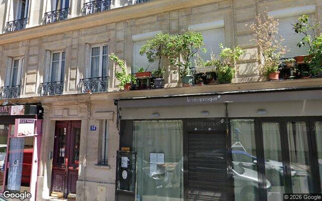 Façade : 14 rue Ferdinand Flocon, Paris