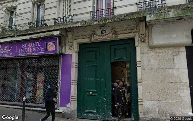 Façade : 10 rue des Portes Blanches, Paris
