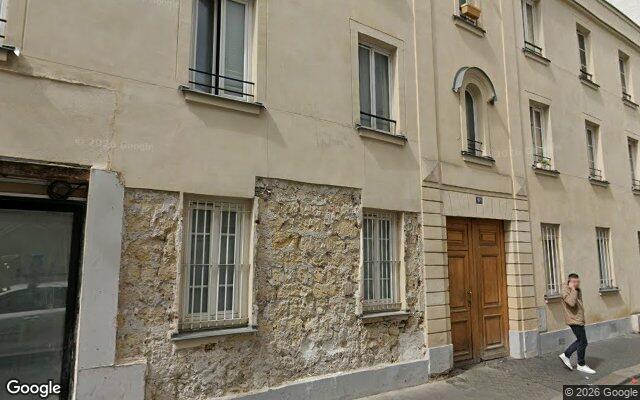 Façade : 91 rue des Moines, Paris