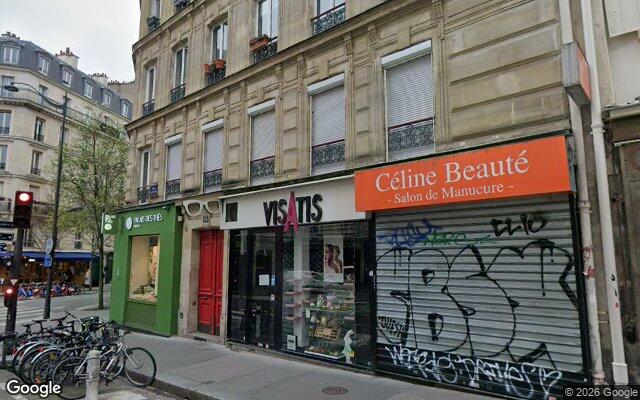 Façade : 56 rue Duhesme, Paris