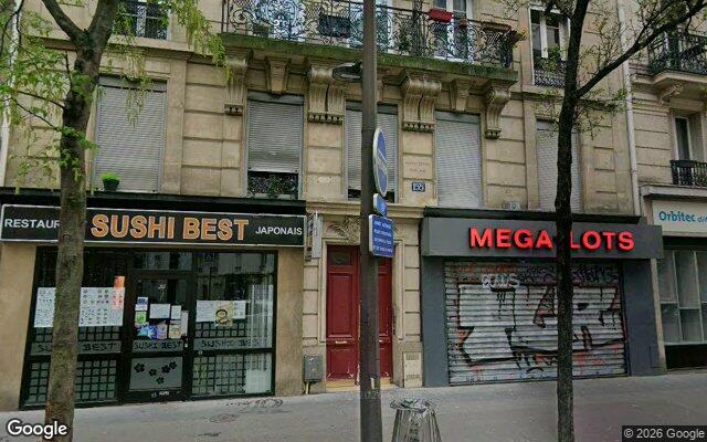 Façade : 155 rue Ordener, Paris