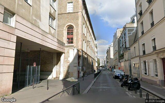 Façade : 3 rue Jean Cottin, Paris